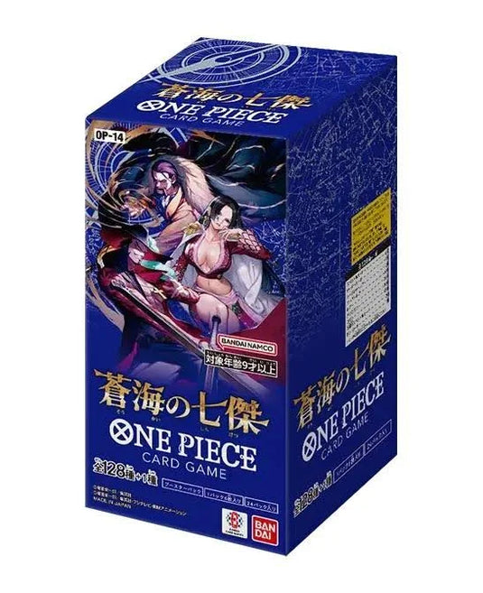 One Piece (Japanese) OP-14 Seven Heroes of the Blue Sea Booster Box