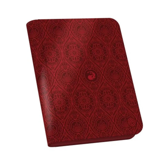 Zipfolio 160 Xenoskin Magic: The Gathering | Avatar:The Last Airbender- Mana Symbol Red